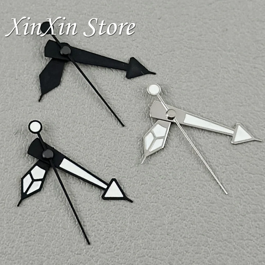 مجموعة رياضية GS NH35 ساعات مؤشر الربيع محرك ساعة الأيدي مناسبة NH34 NH35 NH36 7S26 4R35 4R36 حركة خضراء مضيئة