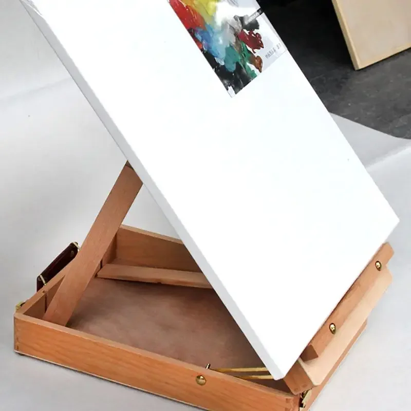 Paint Brushes Organizer Desktop Laptop Box Easel Painting Hardware Accessories Multifunctional Painting Suitcase Art Supplies