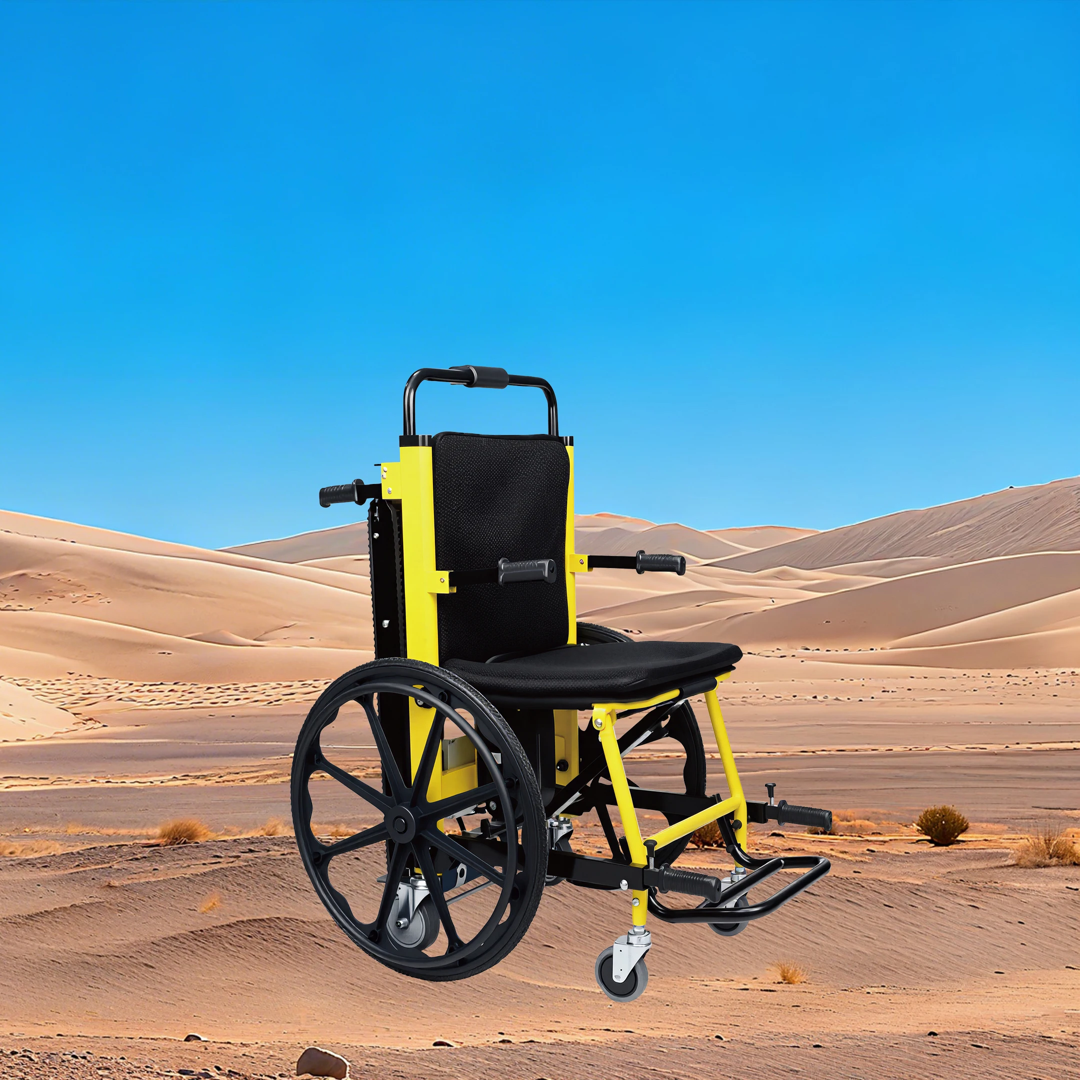 Stair-Climbing Wheelchair, 150 kg Capacity