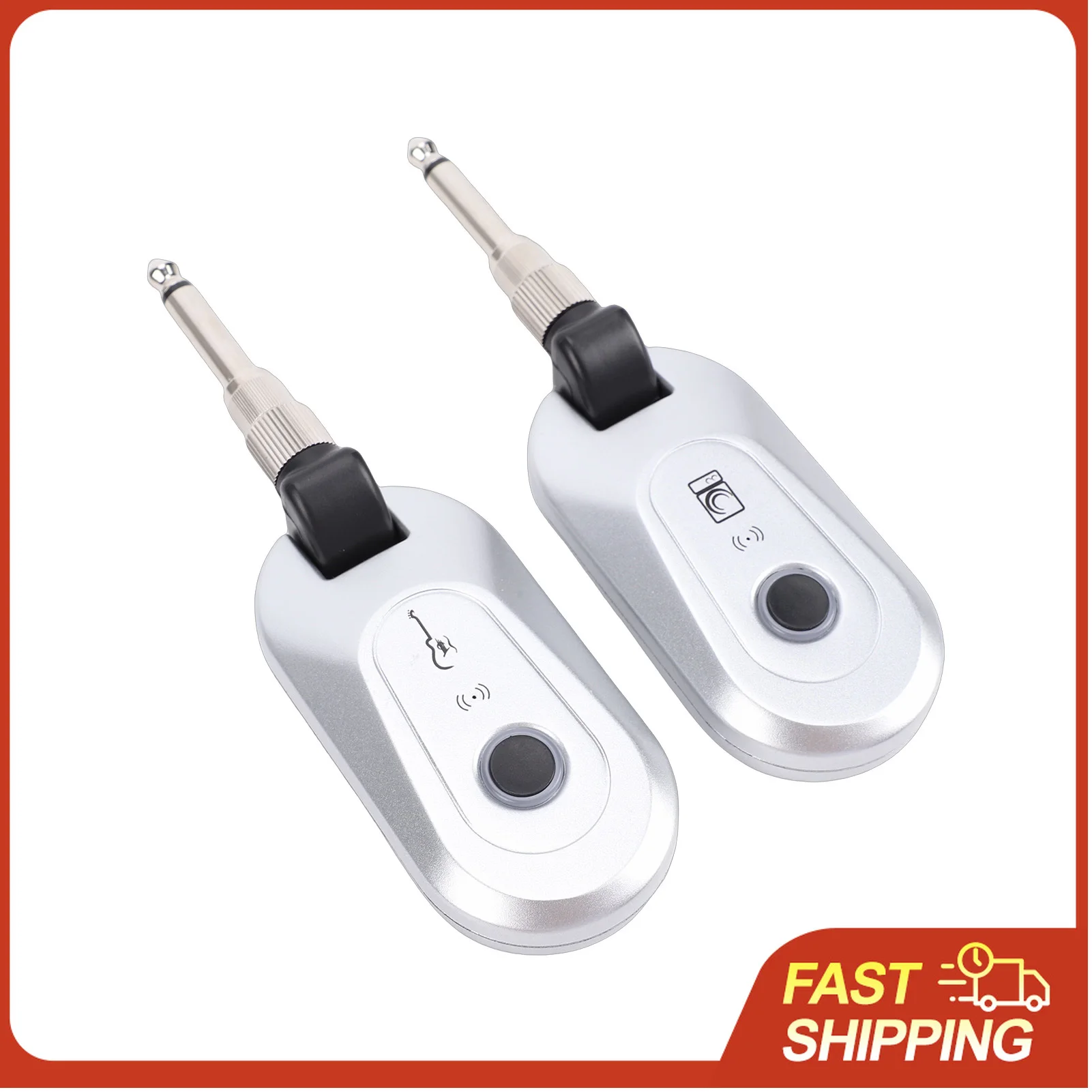 

Беспроводная гитарная система UHF, радиус действия 50 м, низкая задержка 2 мс, Plug & Play, 220 ° Вращающийся зарядный кабель для электрогитары и бас-гитары