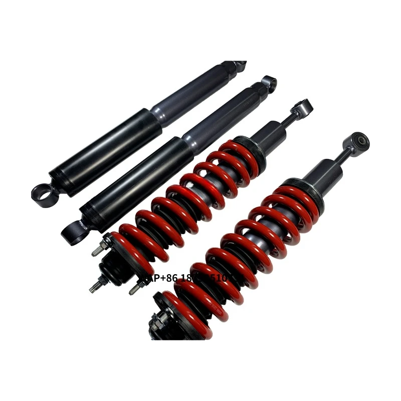 

Upgraded Front and Rear Spiral Shock Absorbers for Off-road Modification Bolded and Raised by 2 Inches for Hilux / RVEO