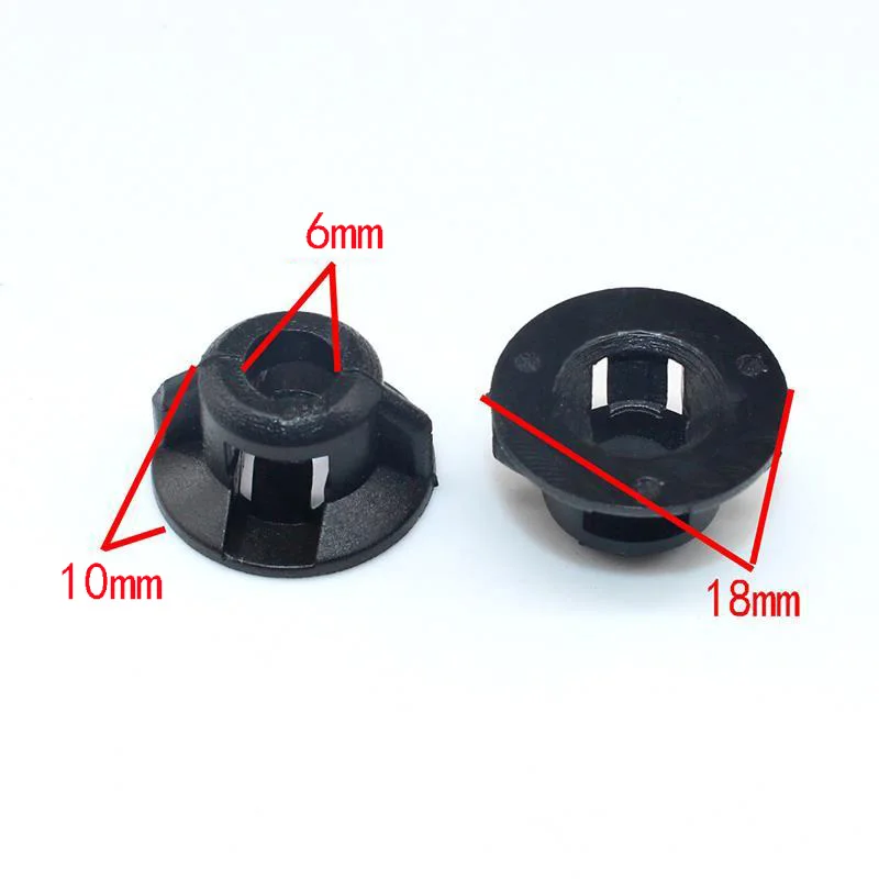 20Pcs Car Fender Lining Screw Nut Plastic Fastener Clips For Toyota Carola Camry Crown Corolla Highlander Reiz 90467-06169