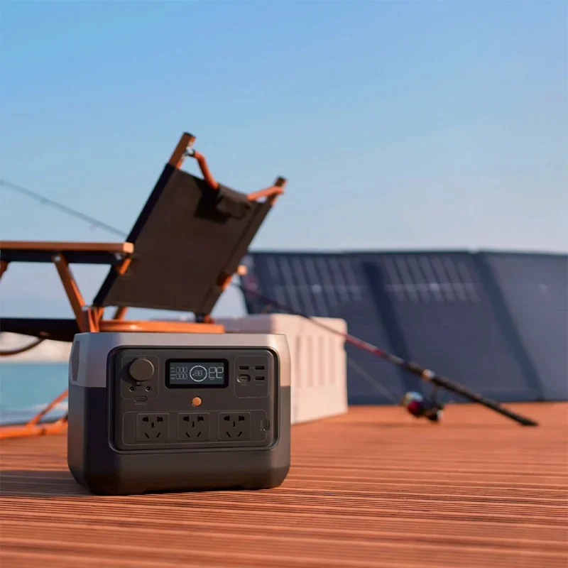 

220v Outdoor 256wh Power Supply Solar Panel Generator Portable Power Station for Camping Rv