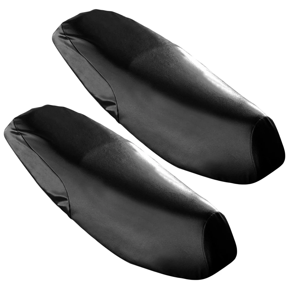 

2pcs Waterproof Seat Cover Durable Soft Saddle Cushion Non Slip Lining Electric Bike Motorcycle Adjustable Pad Breathing Groove