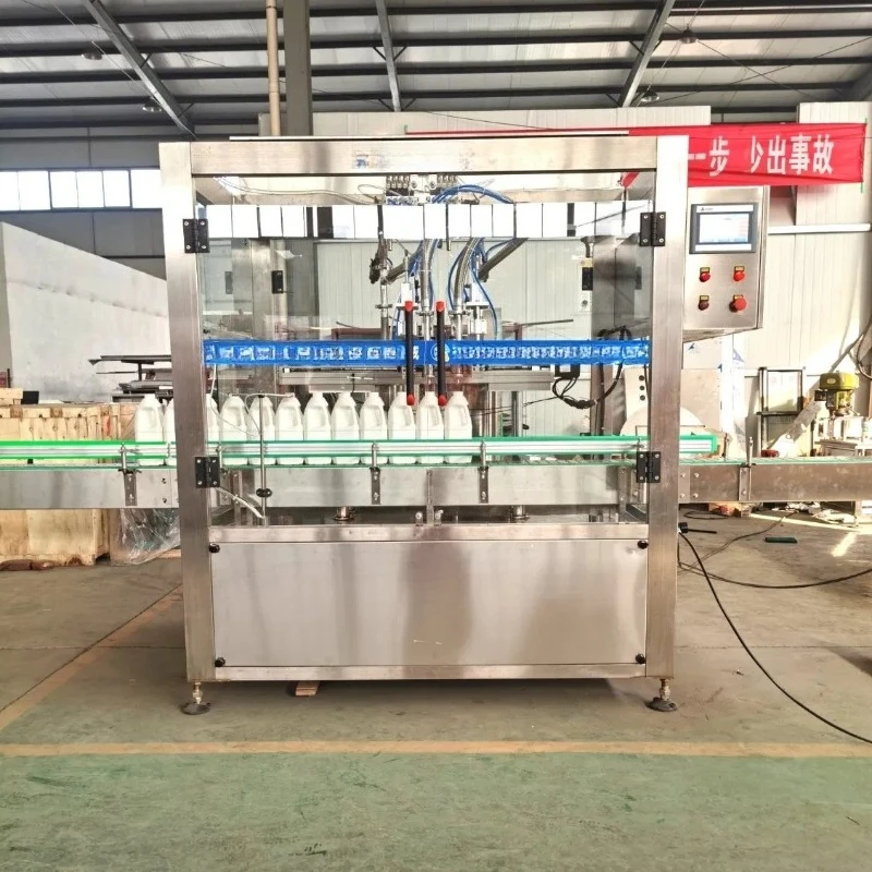 Automatic Sauce Filling Machine for Plastic Glass Bottle Jar Filling Capping Labeling Machines Line FL Customized
