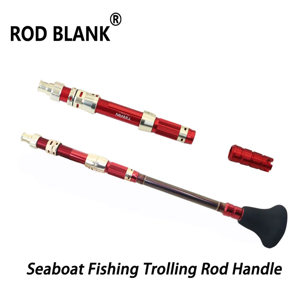 

Металлическая рукоятка для удилища для глубоководной морской рыбалки с лодки, алюминиевая ручка для троллинга, компоненты для самостоятельной сборки удилищ, аксессуары для ремонта удилищ