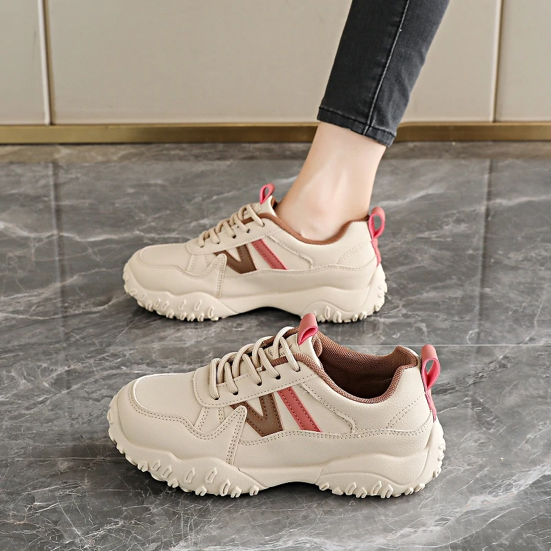 

Breathable Mesh Platform Sneakers for Women 3.5cm Thick Sole Comfortable Walking Shoes Non Slip Fashion Athletic Footwear