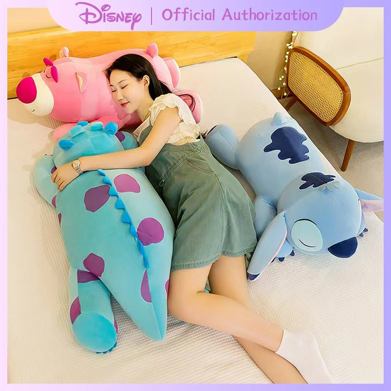 45-100CM Disney Lilo & Stitch Plush Toy Cute Monster Sullivan Stuffed Doll Anime Lotso Pillow Collection Souvenir Birthday Gift