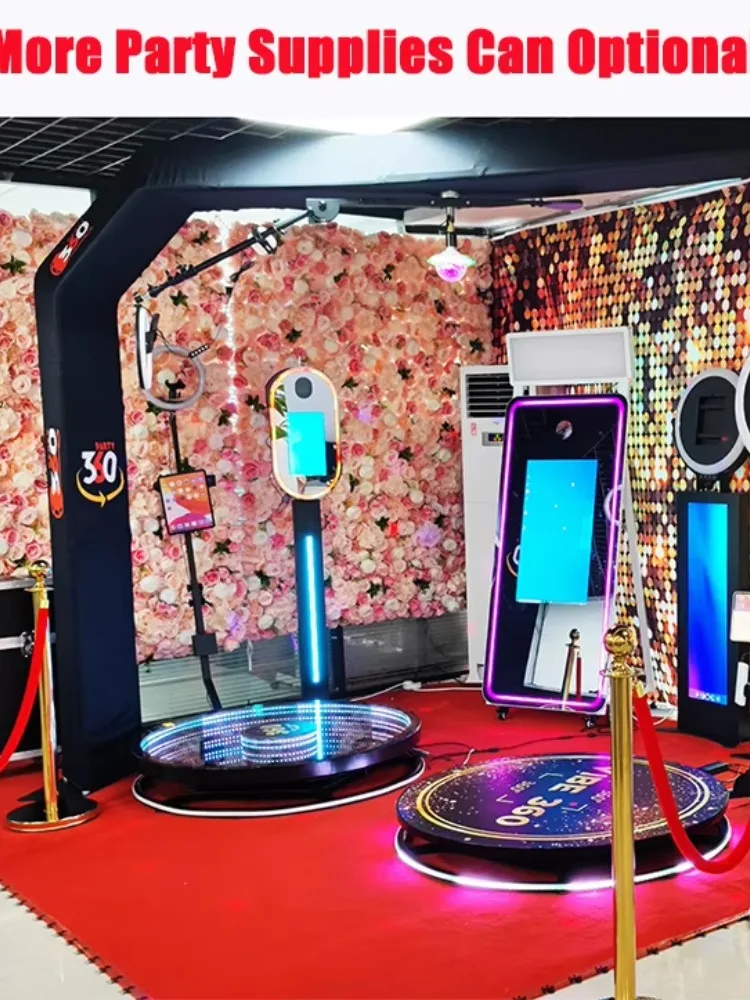 Overhead 360 Photo Booth Machine For Wedding Party Sky 360 Photobooth Top Spinner Photo Booth 360 Overhead Video Booth