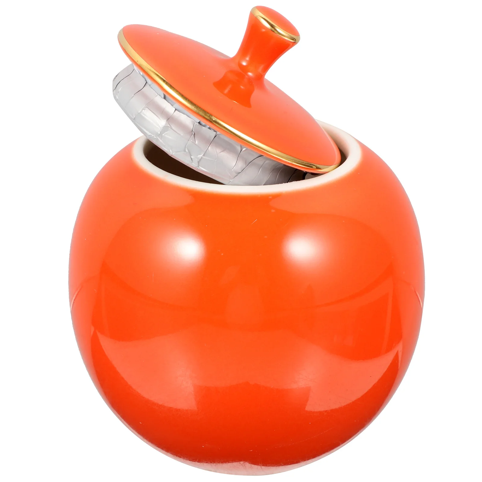 

Ceramic Storage Jar Tea Canister Sugar Holder Multi Function Food Jar Candy Container Ceramic Candy Holder