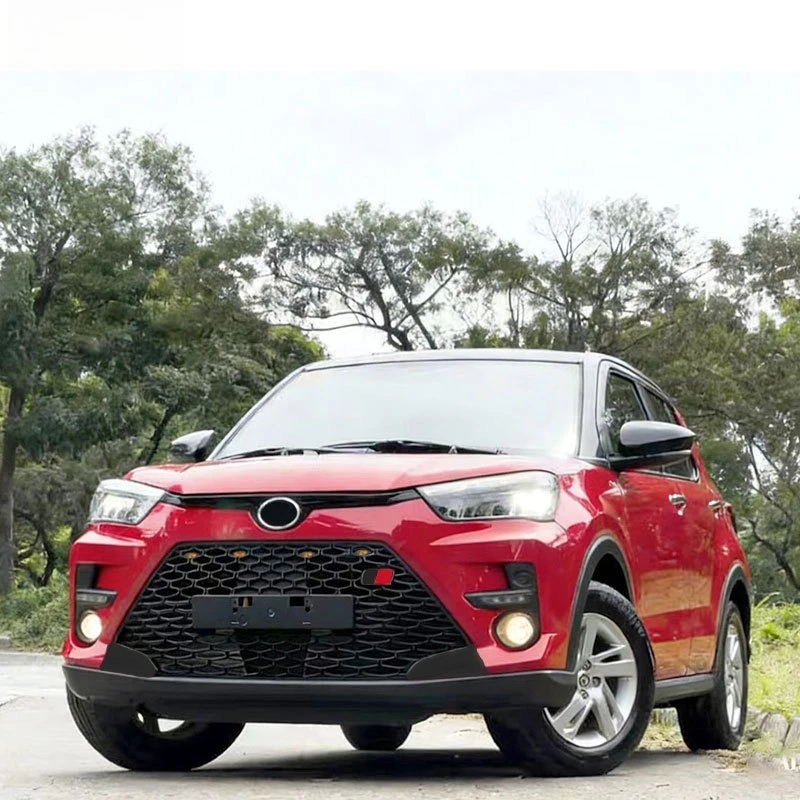 Front Bumper Grille For Toyota Raize 2021 2022 2023 2024 2025 GR Style Racing Upper Grill Protector Cover Car Accessories