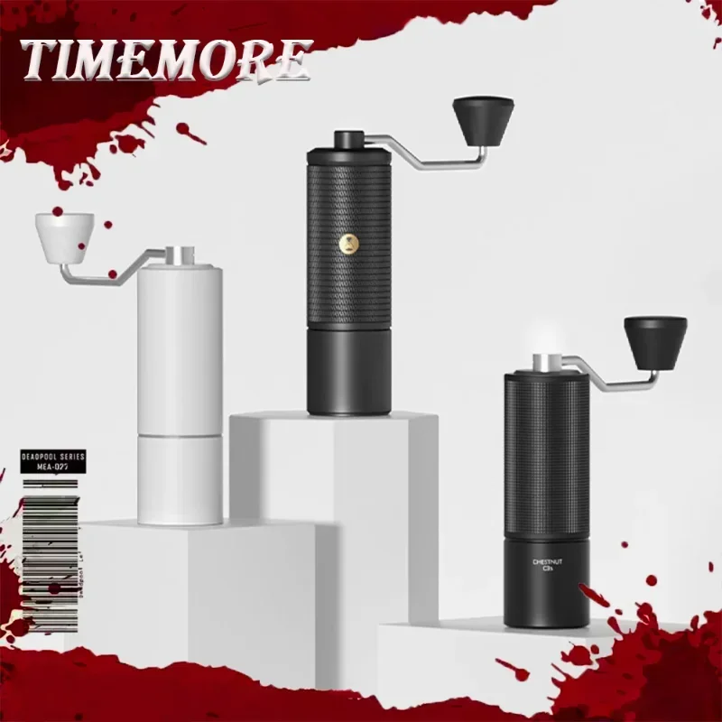 

IN Stock Timemore Chestnut C5/C5 ESP Coffee Grinder with Non-slip Silica Gel Foldable Crank Inside Portable Detachable Grinder
