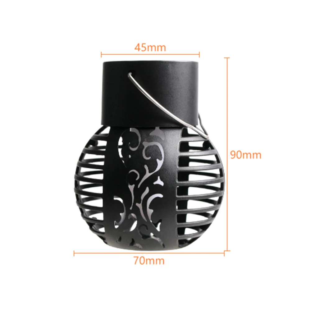 Искусственная планшетория на солнечной батарее, декоративное освещение для балкона, террасы, полый шар, подвесная планшетория, наружный водонепроницаемый ландшафт для внутреннего дворика