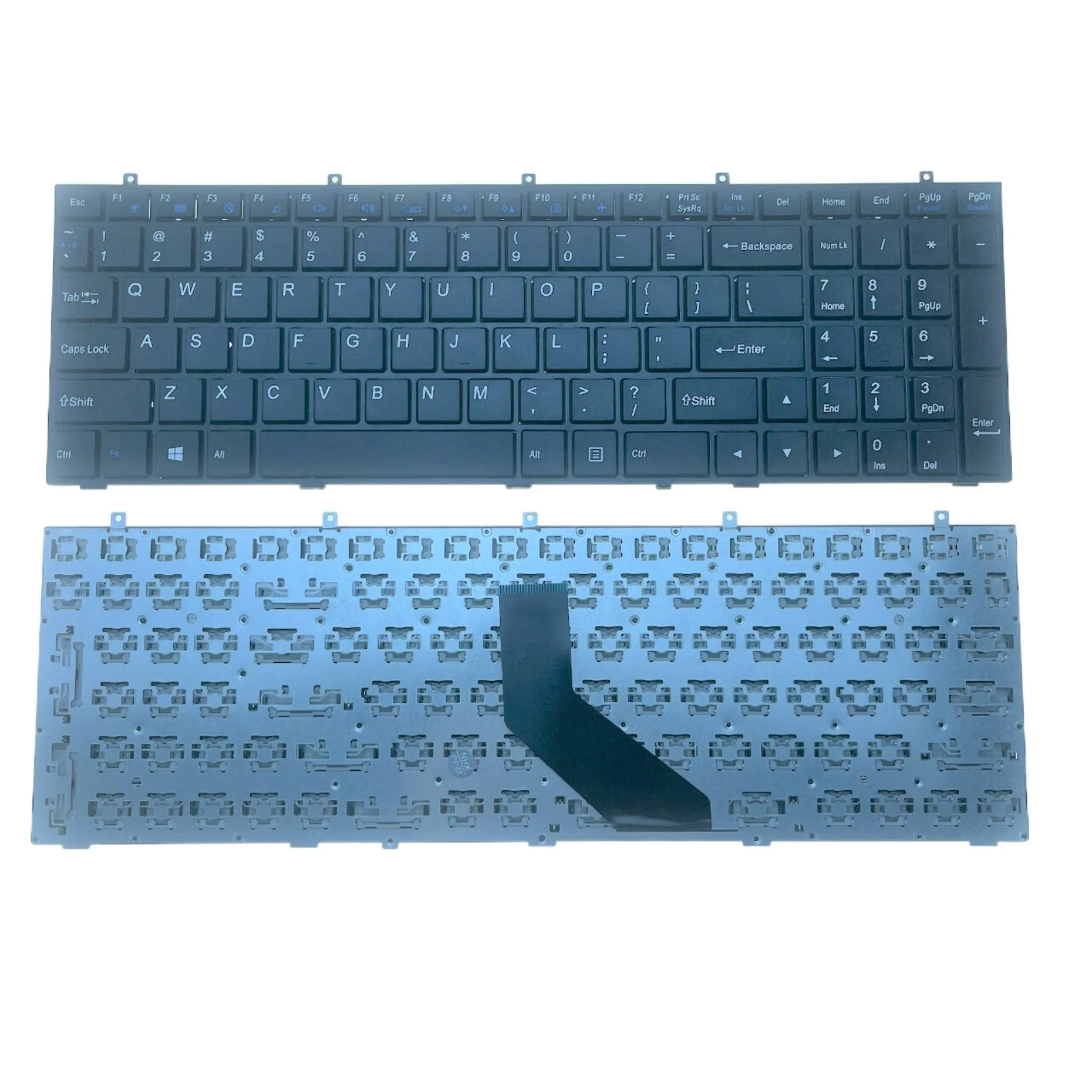 New US Laptop Keyboard For CLEVO W350 W350STQ W350SKQ W370 W350ETQ W670SJQ W670 W670SFQ DEXP Achilles G111 Replacement