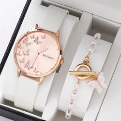 2023 New Watch Women Fashion Casual Leather Belt Watches Simple Ladies Round Dial Quartz Wristwatches Dress Clock Reloj Mujer