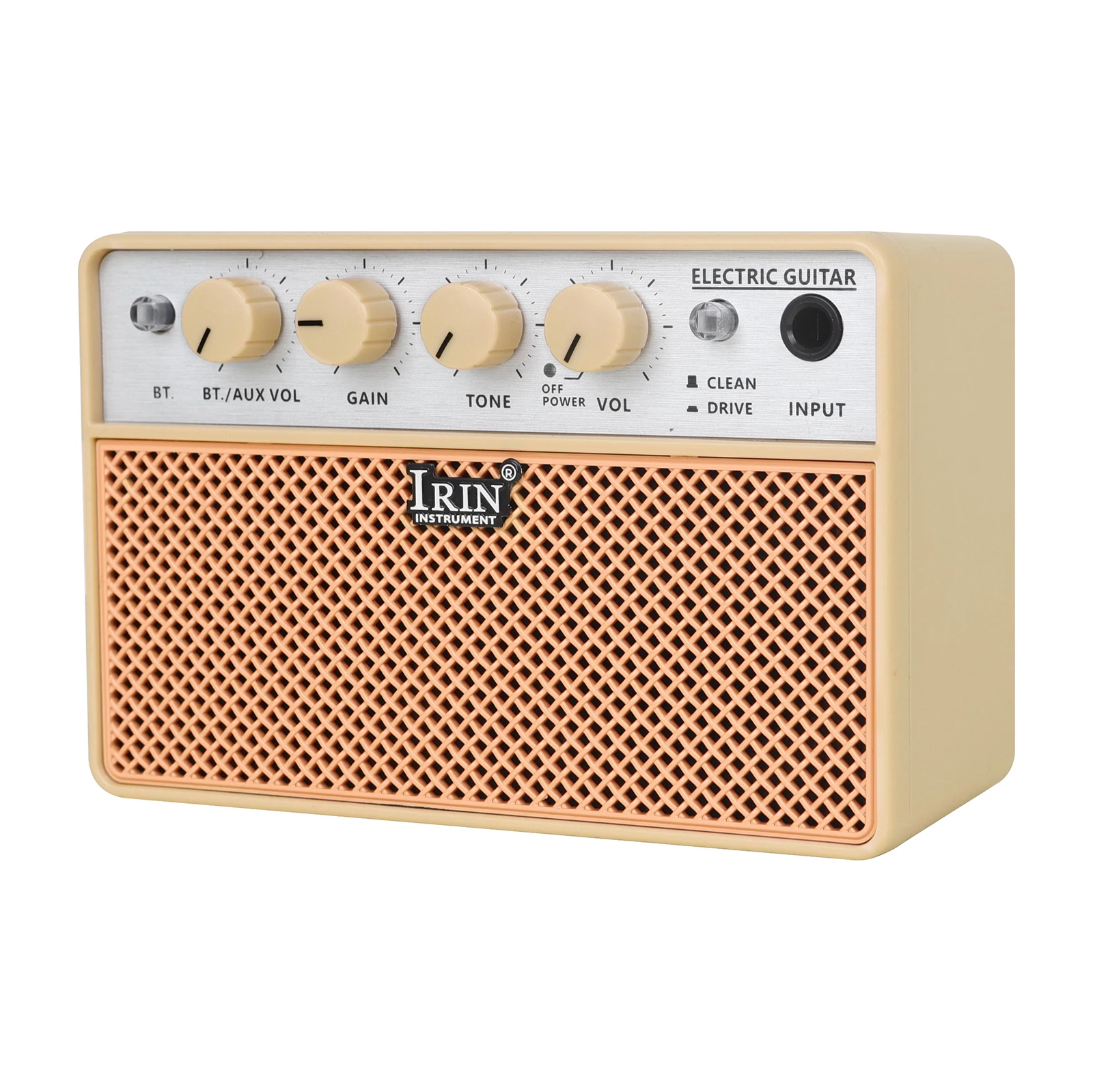 IRIN Electric Guitar Audio Amplifier Bluetooth Electric Guitar Bass Mini Amplifier with Clean/driveEffects Guitar Accessories