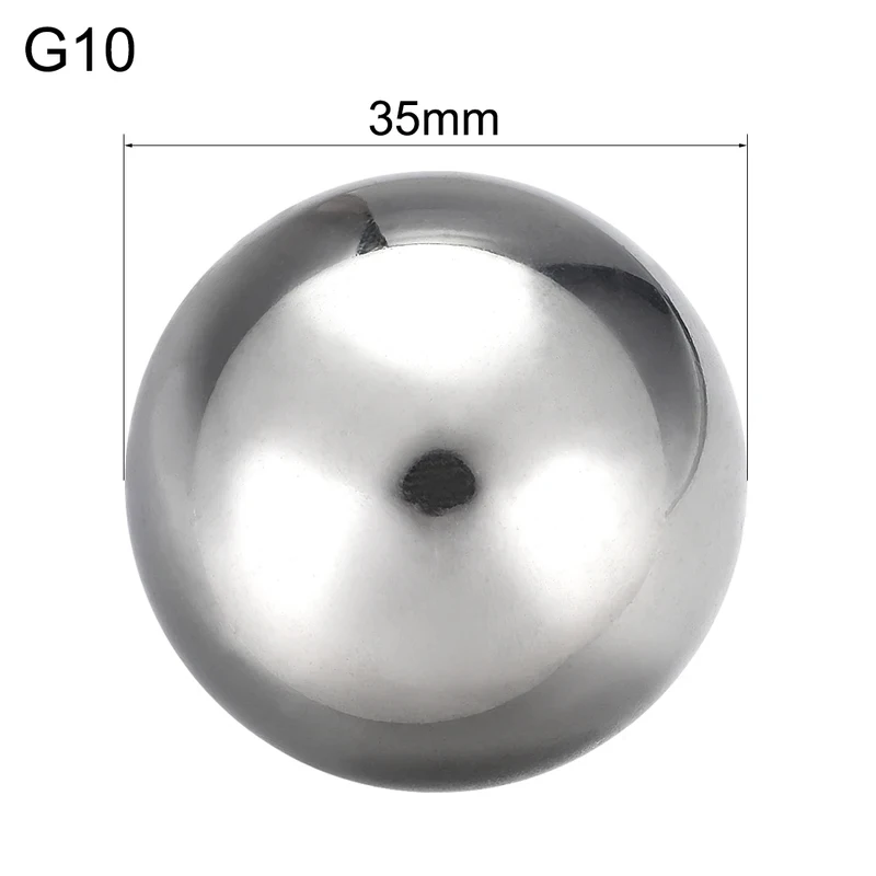 Uxcell 1-20pcs 13mm 16mm 17mm 18mm 19mm 25mm 30mm 35mm 40mm G10 Precision Chrome Steel Bearing Balls for Machinery Equipment