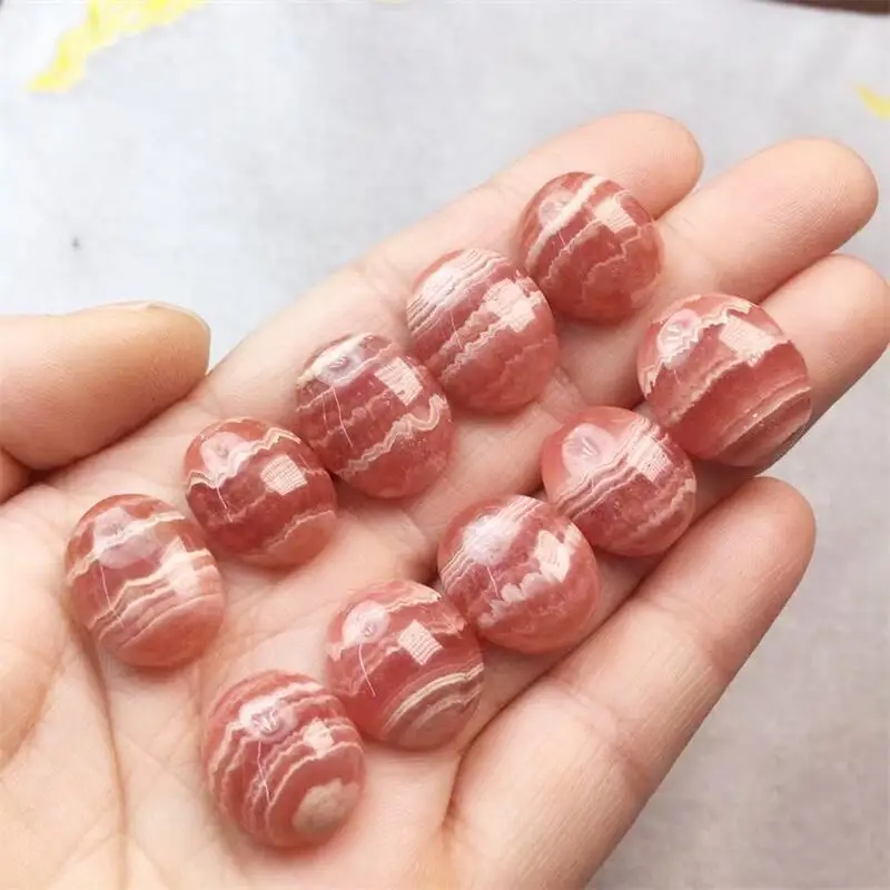 Natural Red Lace Jade Egg Face Energy Gemstone Fine Jewelry Necklace for Women Party Gift 1PCS 16-19MM