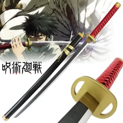 Anime Okkotsu Yuta Katana Jujutsu Kaisen Cosplay Prop Sabre Wooden Ninja Knife Real Size Japanese Katana Samurai Sword Kid Toy