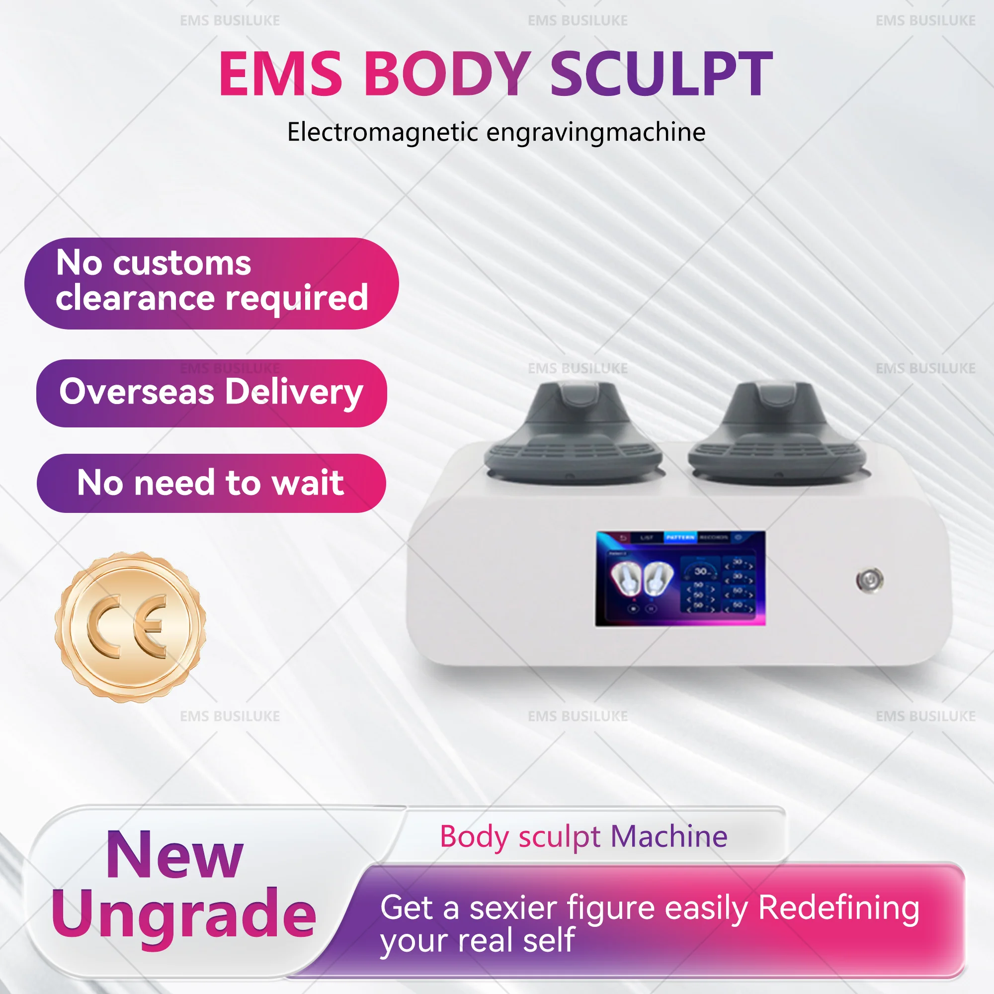

TAIXL 6500W RF EMS Body Sculpt Machine ZERO Sculpting Fat Slimming Technology Muscle Stimulation 15 Electromagnetic Weight Loss