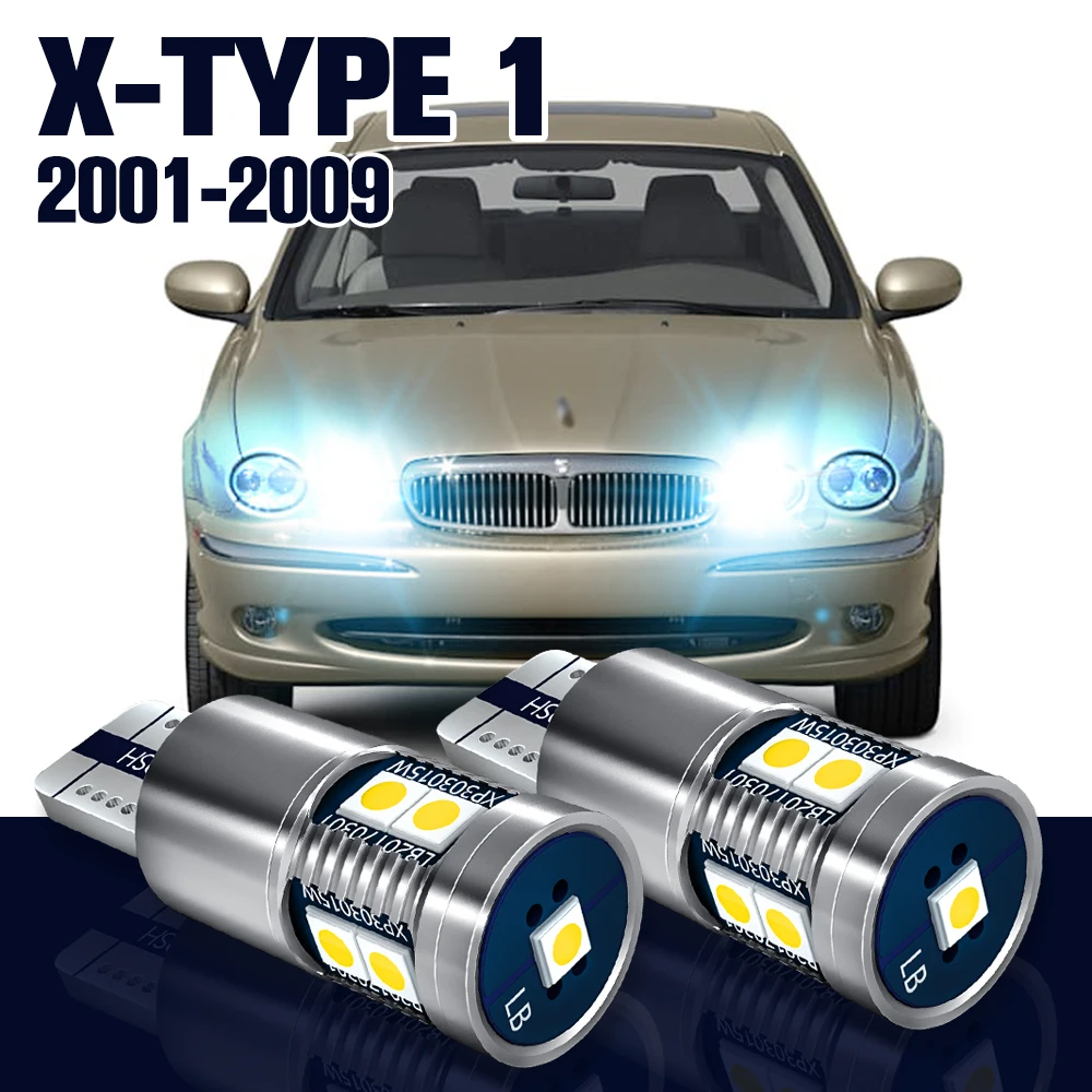 

Clearance Light Bulb 2pcs LED Parking Lamp For Jaguar X-TYPE X TYPE 1 Accessories 2001 2002 2003 2004 2005 2006 2007 2008 2009