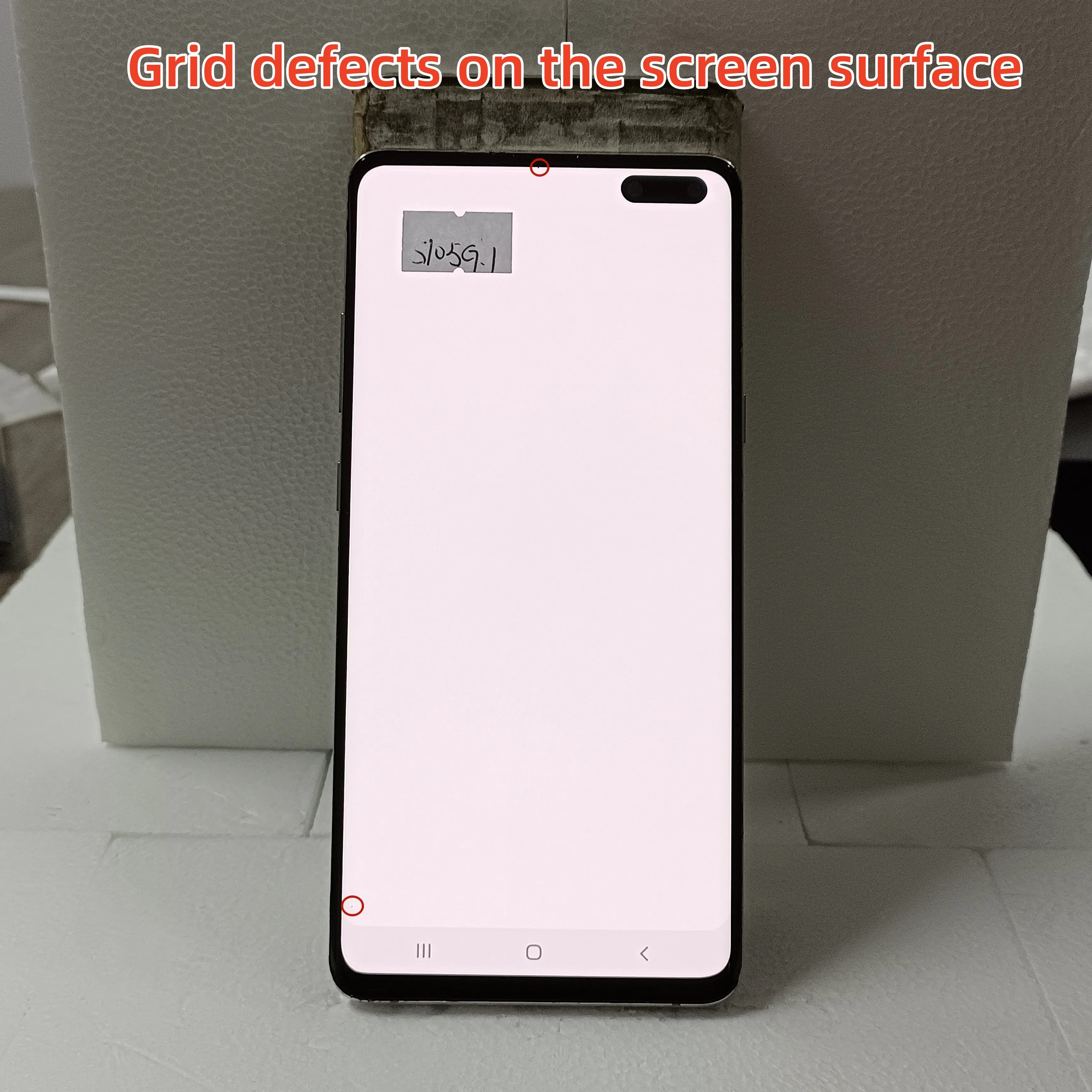 

For Samsung Galaxy S10 5G Super Amoled Display 6.7''G977 G977F G977U LCD Touch Screen Digitizer Replacement Panel Small defect