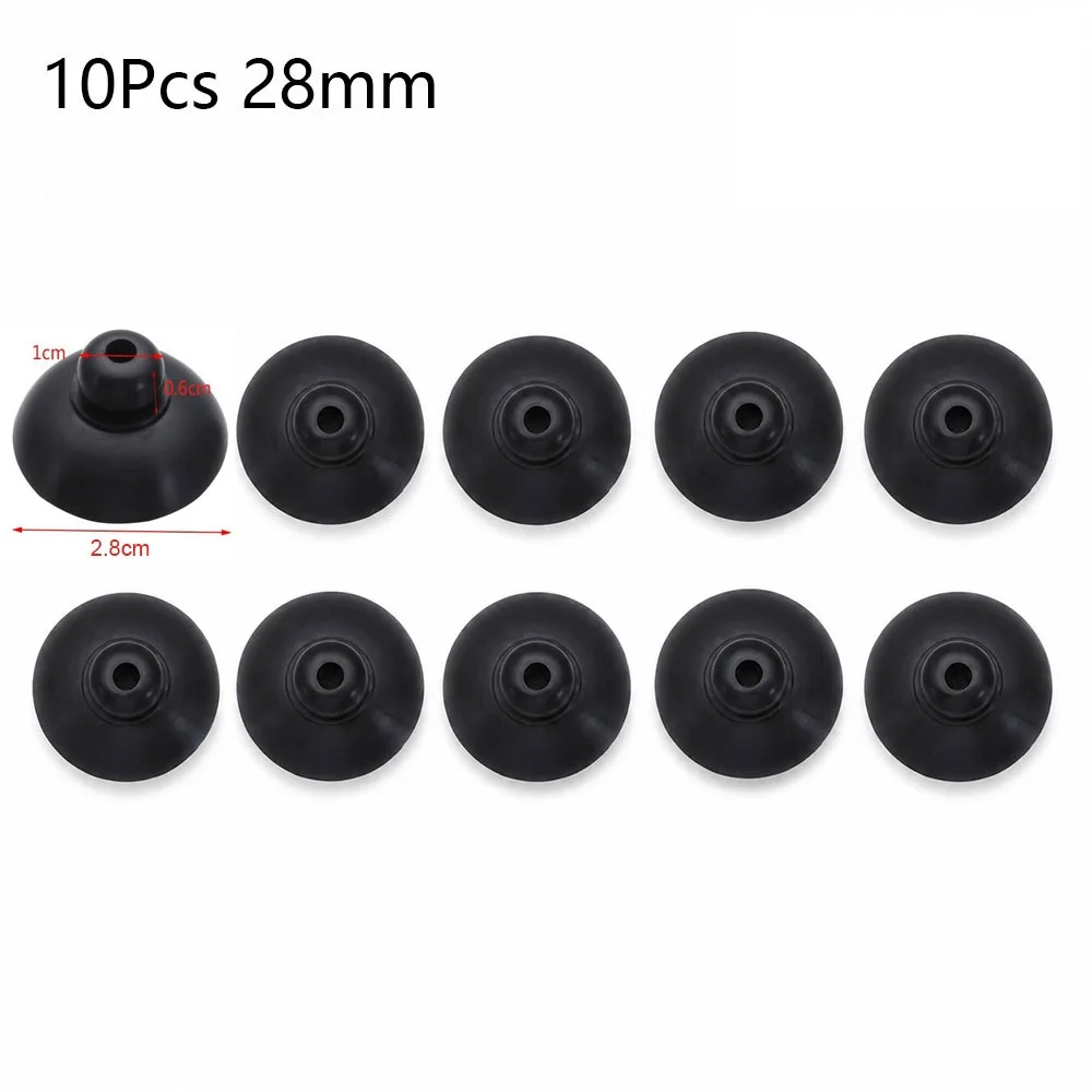 10Pcs Black Aquarium Suction Cup Clip Pump Sucker Holder Tube Fixed Tool Fish Tank Pump Sucker Holder Suction Cup Clip