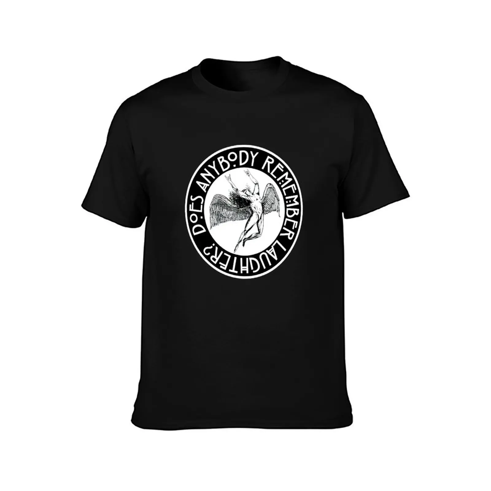 THE ICARUS SYNDROME - laughter black and white T-Shirt Water Resistant Casual T-Shirt