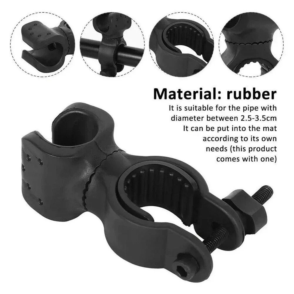 

1x 360 Rotation Bicycle Mount Road Bike Headlight Flash Light Torch Holder Mounting Brackets Headlamp Cycling Parts