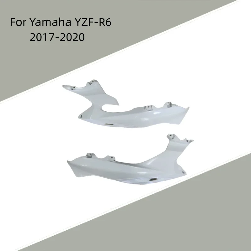 

Unpainted Body Lleft And Right Side Upper Cover ABS Injection Fairing Motorcycle Accessories For Yamaha YZF-R6 2017-2020 .