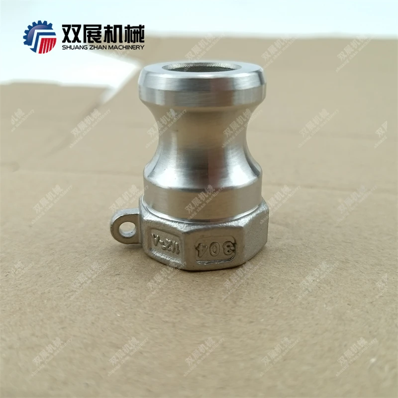 1/2" Cam and Groove Adapter X 1/2" Female Threaded Stainless Steel Camlock A Type