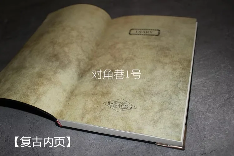 Wizard Lord Voldemort Tom Riddle'S Diary Cos Peripheral Notebook Voldemort Notebook Horcruxes Cosplay Props X-Mas Gift Student