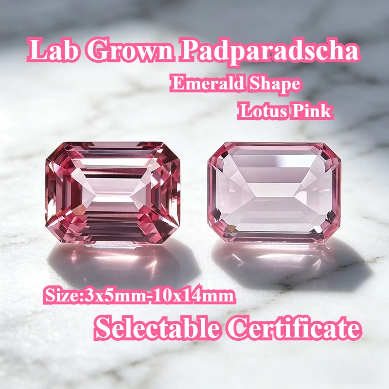 gemas-de-alta-qualidade-em-forma-de-esmeralda-padparadscha-cultivadas-em-laboratorio-cor-rosa-lotus-para-confeccao-de-joias-diy-certificado-selecionavel