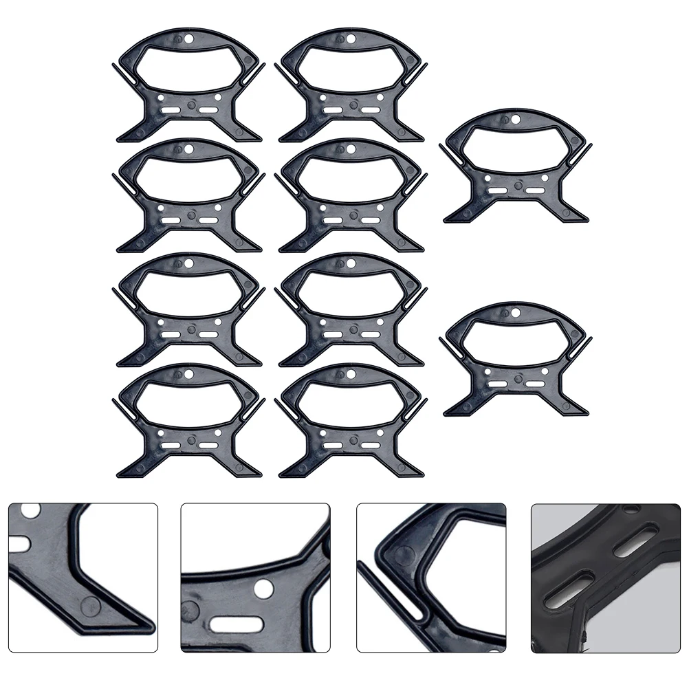 

10pcs Cable Management Wire Storage Organizer Premium Plastic Wind Up Cord Holder Line Winder Extension Cord Wrap Rope Winder