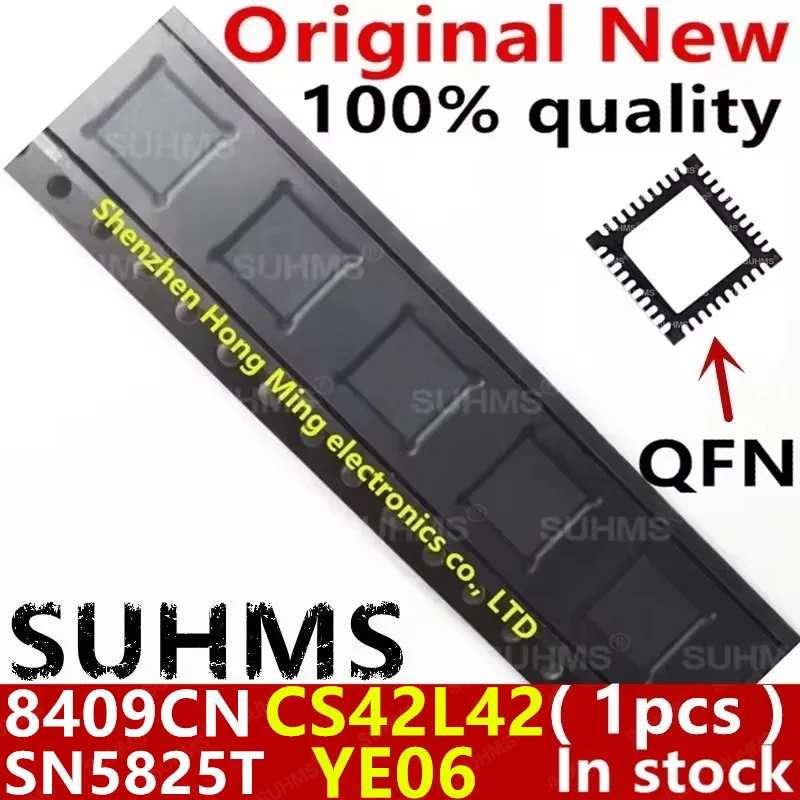 (1 قطعة) 100% جديد CS42L42-CNZR CS42L42 QFN-48 CS8409-CNZR TW8409CN 8409CN QFN-40 TXB0106PWR YE06 sop-16 SN5825T QFN-32