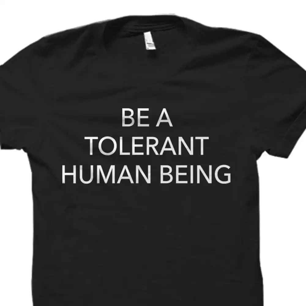 Be A Tolerant Human Being T Shirt Equal Rights Feminism Movement Political Feminist Pride Os546