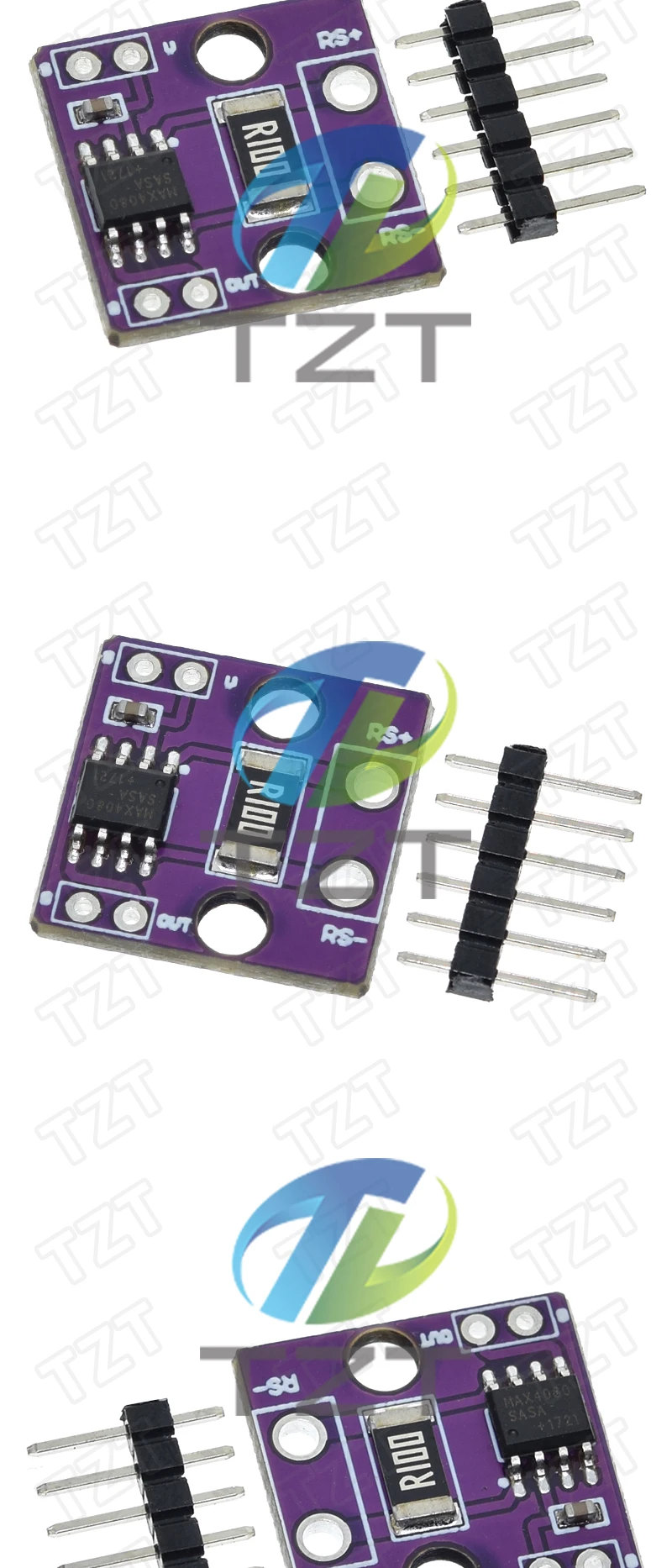 1/3 Stück MAX4080 MAX4080SASA Strommodul Strommessverstärker-Detektormodul hohe Präzision 4,5V 190uA für Arduino – Detail 4