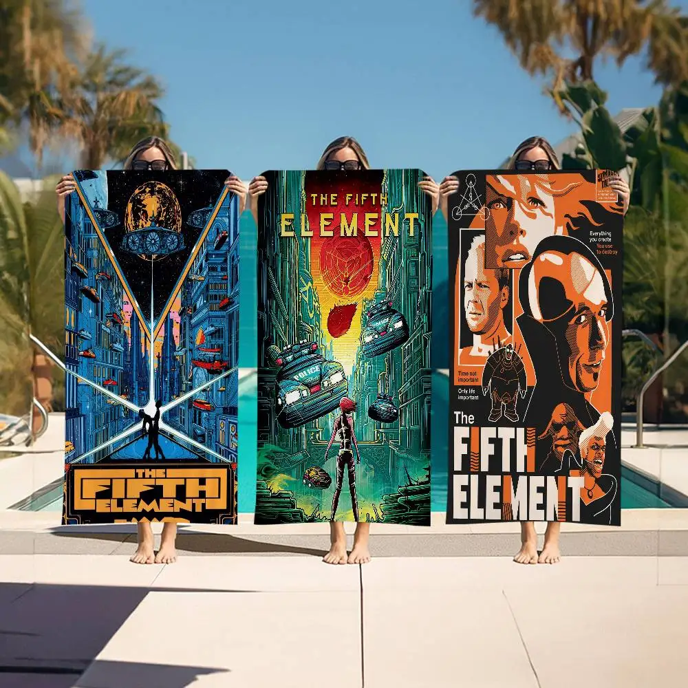 Movie The F-Fifth Element Big Microfiber Beach Towels Quick Dry Towel Sand Beach Towels Pool Towel For Travel Swim Pool Yoga
