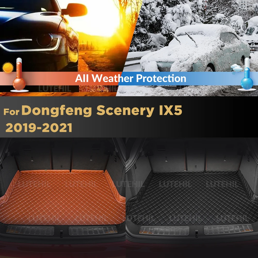 

Для Dongfeng Scenery IX5 2019 2020 2021, коврик для багажника автомобиля, багажник, защитная накладка, аксессуары для интерьера