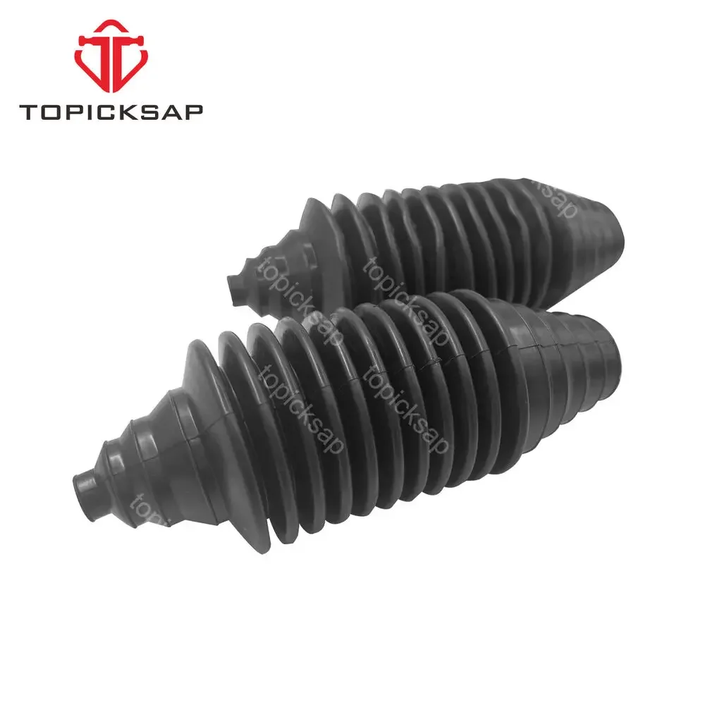 TOPICKSAP 6Pc Set  Front Steering Inner Outer Tie Rod End Boot Assembly Kit for Nissan Sentra NV200 Chevy City Express 2013- 19