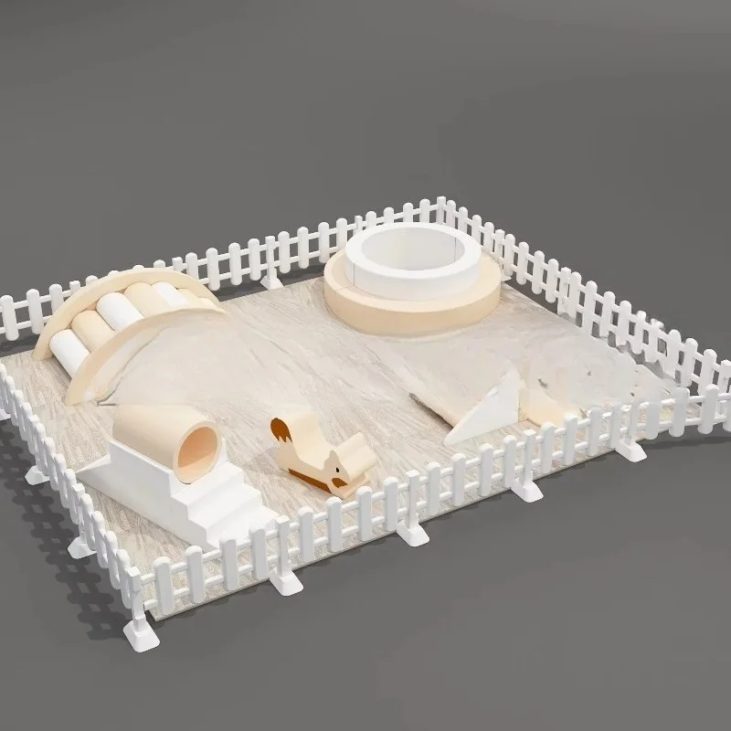 

Indoor soft game fence white plush material school shopping center party gift