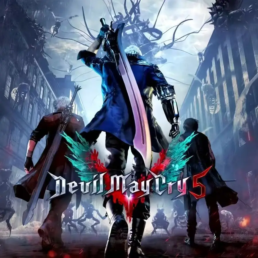 New Game Devil May Cry 5 Casey Edwards Music CD Greatest Hits OST Album 5pcs Music Record Cosplay Walkman Car Soundtracks Box