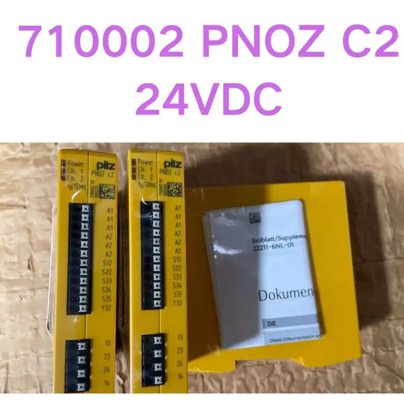 New 710002 PNOZ C2 24VDC safety switch relay Fast Shipping