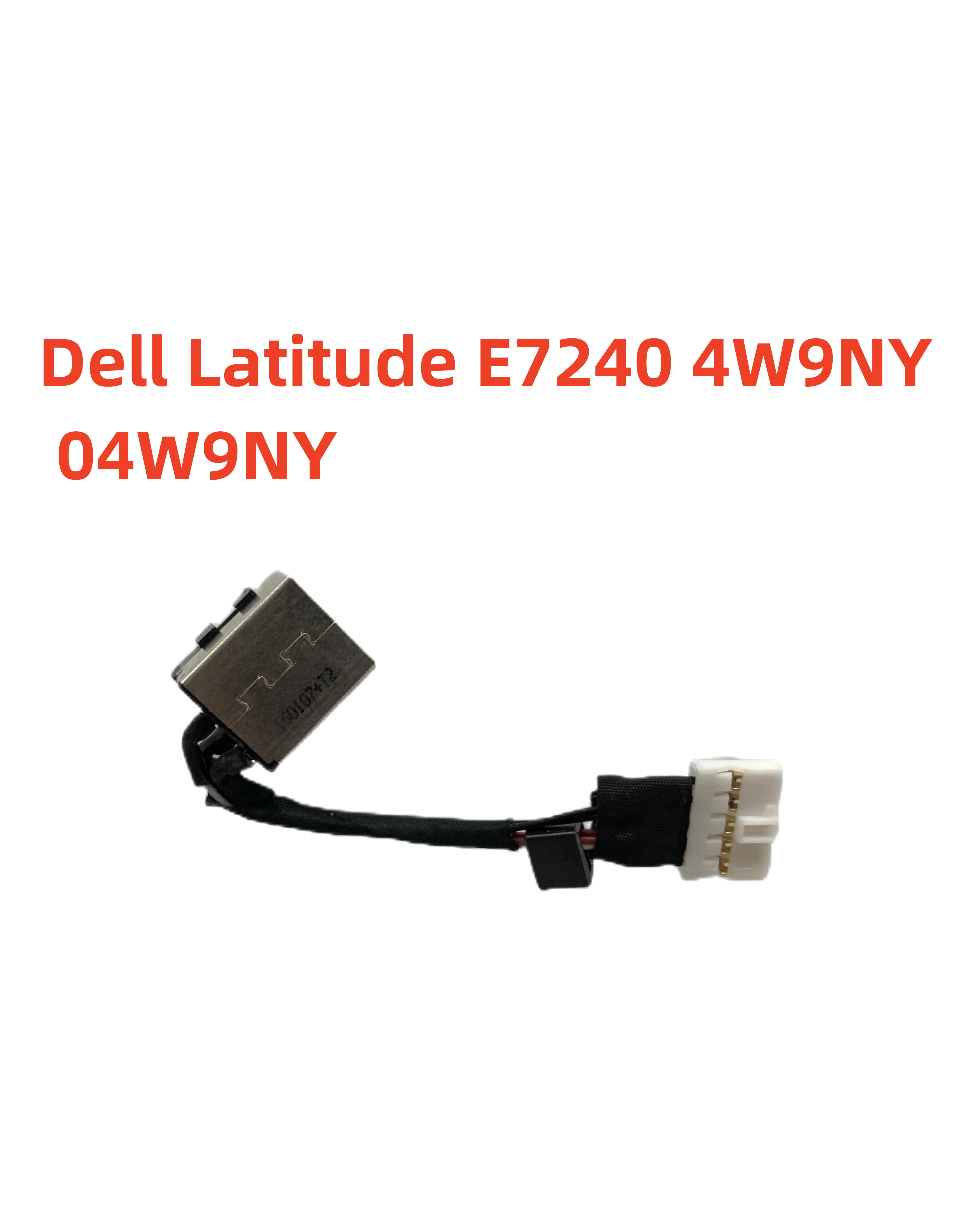 جديد لأجهزة الكمبيوتر المحمول Dell Latitude 7240 E7240 7250 E7250 مقبس طاقة تيار مستمر تيار مستمر-IN كابل شحن مرن 04W9NY