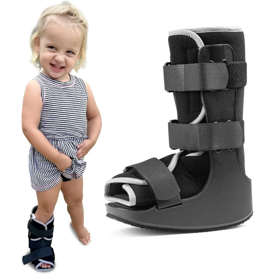

MARS WELLNESS Pediatric Walking Boot For - Sprained Ankle Pediatric Ankle Brace - Walking Boot - Large - Fits Ages 3.5-5.5 Year