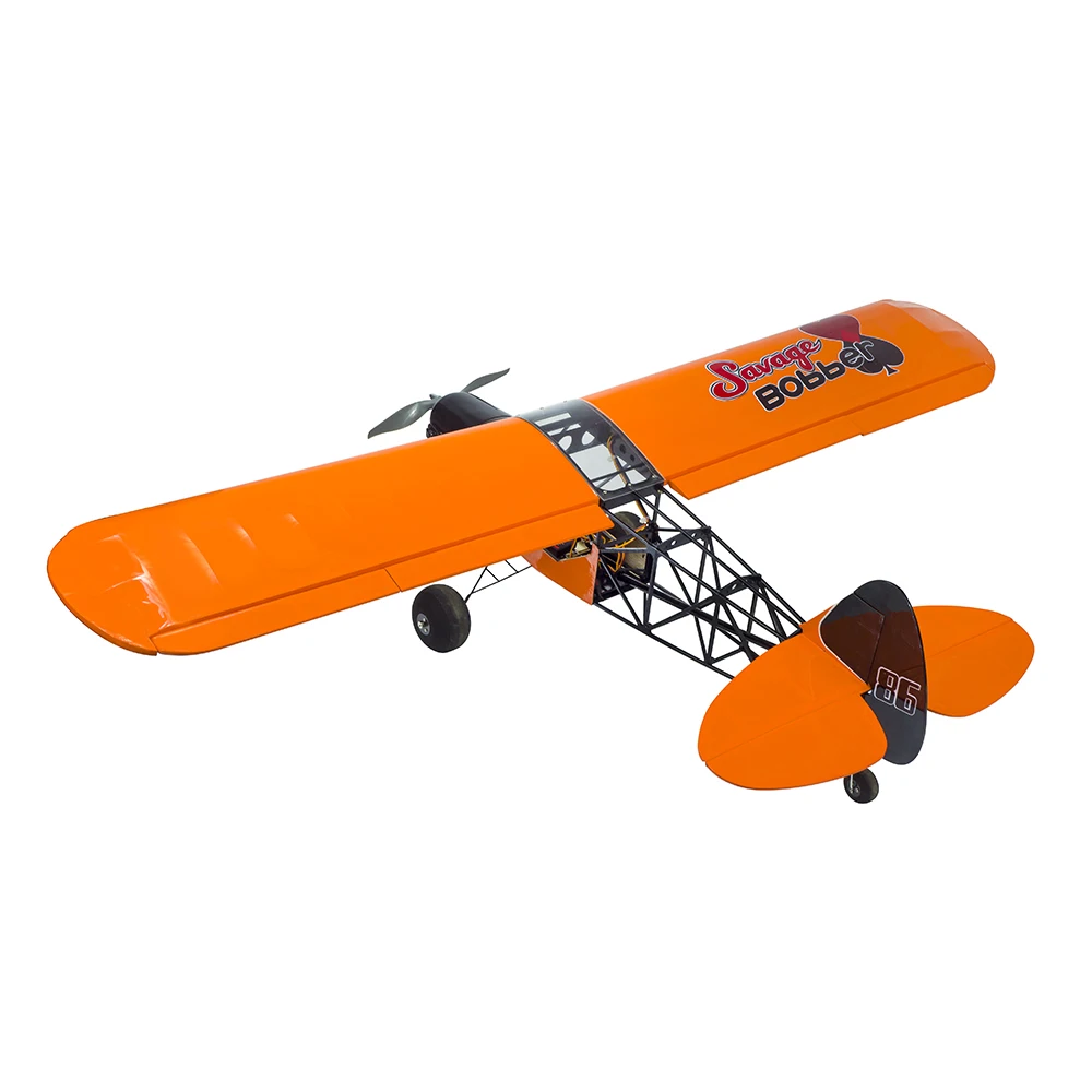 

AEORC 1000mm Savage Bobber RC Aircraft Orange Film Version Remote Control Balsawood Plane Wooden Assembly 6CH Model Kit SCG38