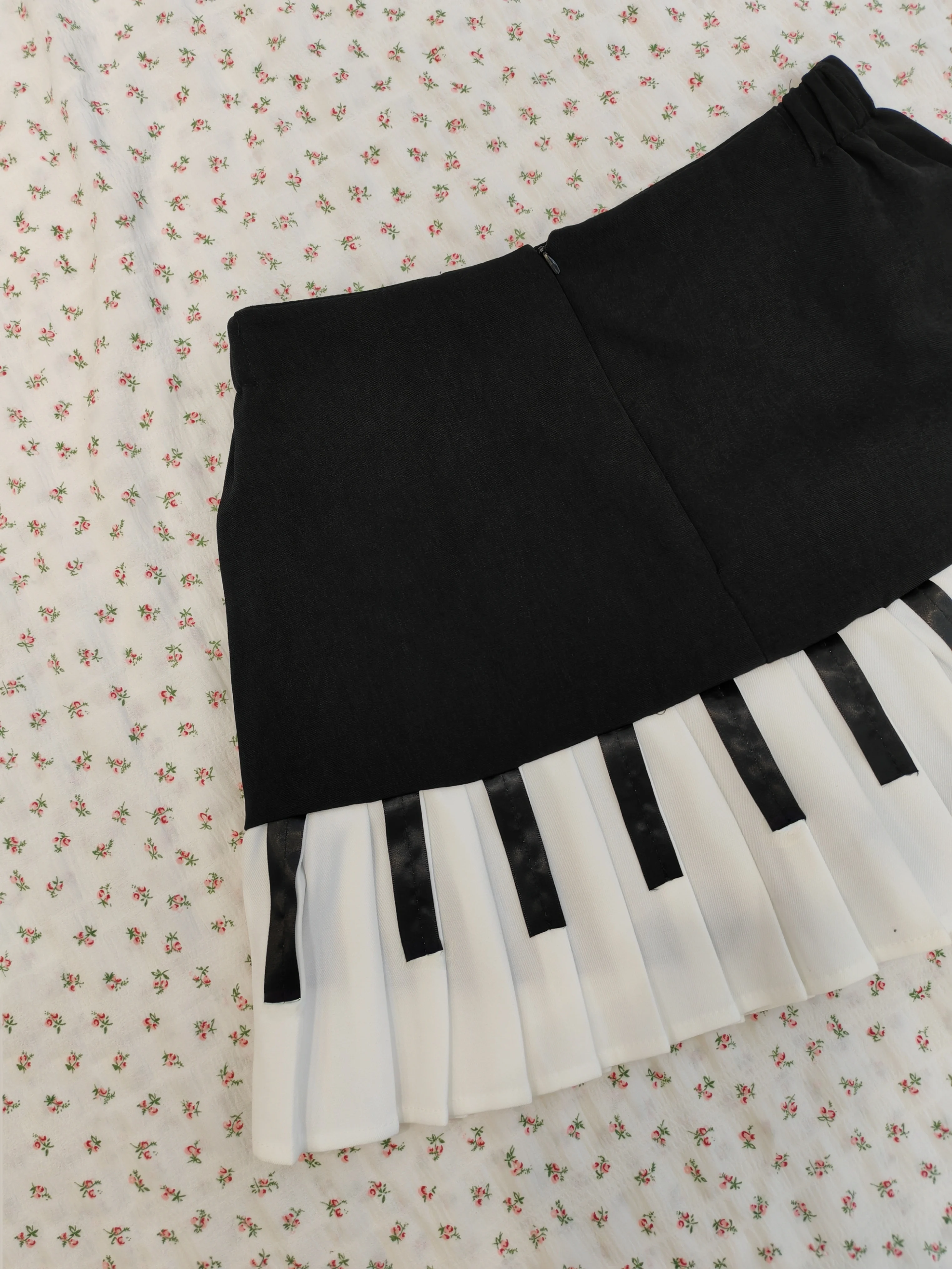 소녀 한국어 귀여운 빈티지 파티 피아노 스커트 섹시한 갸루 고스 스커트 하이 웨스트 2000 년대 옷 여성 여름 하라주쿠 스위트 Y2k 드레스