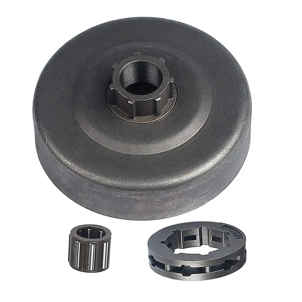 Clutch Drum Sprocket and Rim Sprocket Bearing Durable Alloy Replacement Parts for MS440 Garden Tools