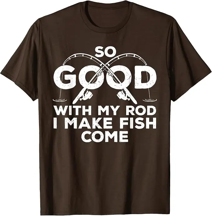 Lustiges Angler-Design für Männer und Frauen, Angler-Fisch-Angel-T-Shirt, Humorvolles, einzigartiges Angler-Geschenk, T-Shirt mit Angler-Sprüchen, Outdoor-Kleidung – Detail 11