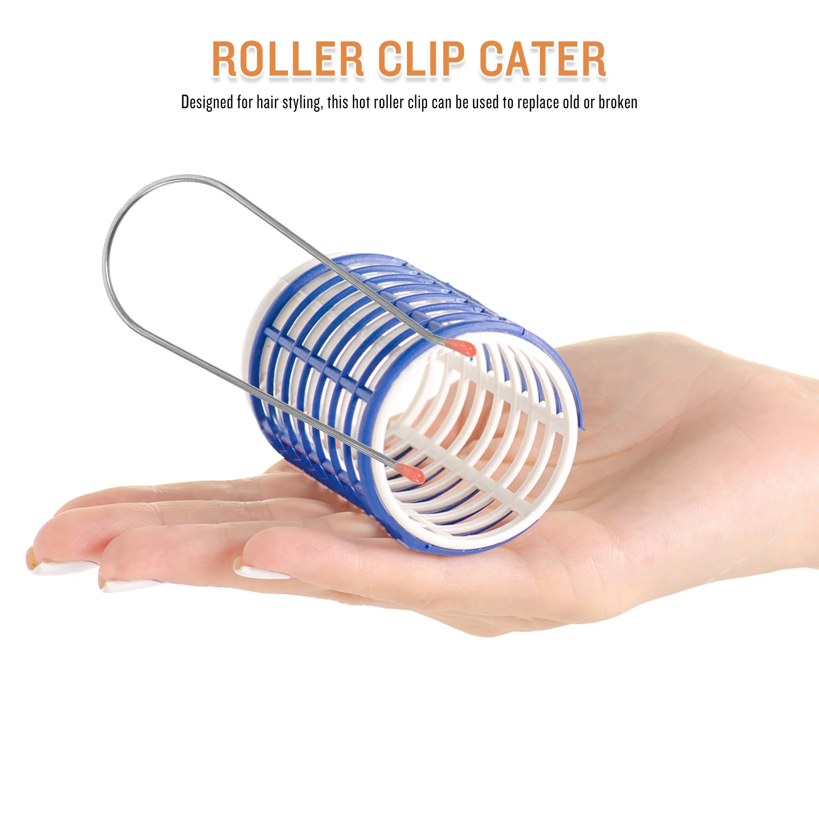 

24 шт., зажим для горячего ролика, зажим для горячих бигуди, замена, быстрый нагрев, прочные штифты для крепления волос, аксессуары для роликовых зажимов
